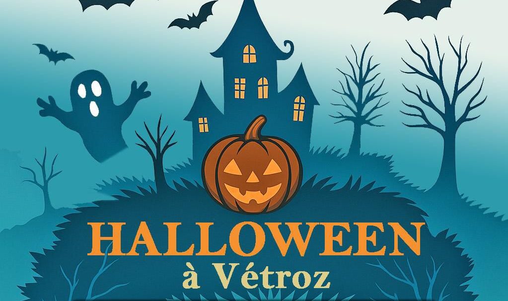 Titre Halloween à Vétroz 31 octobre 2025